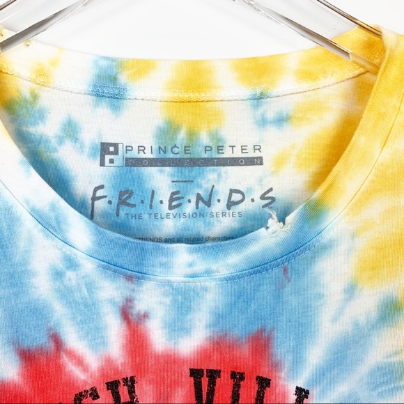 Graphic Tie Dye Retro Tee Crop Top - Picture 6 of 8
